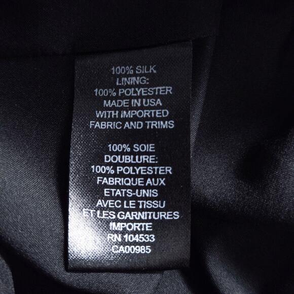 Nanette Lepore Women’s Dress Sz 8 Garden Glow Romantic Dark Floral Flutter Mini - Picture 7 of 8